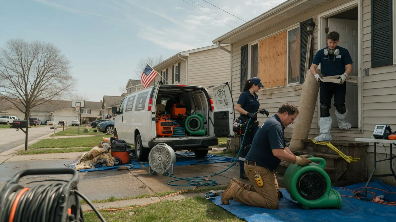 Water Damage Restoration in Brookston, TX near me